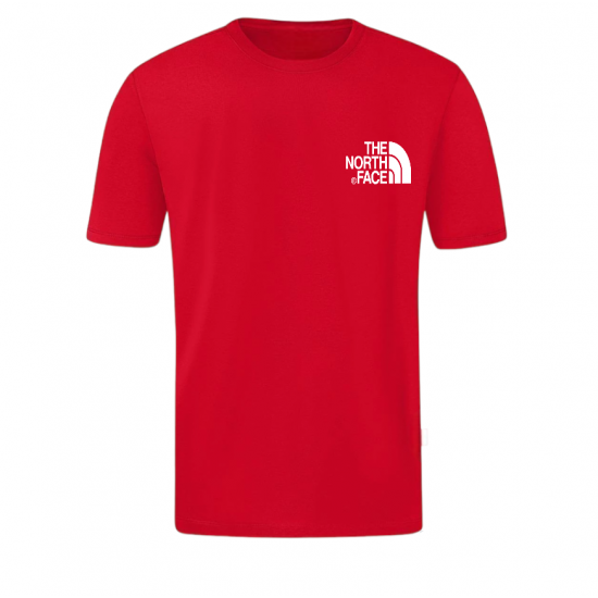 T-SHIRT 100% ΒΑΜΒΑΚΙ ΜΕ LOGO - ΚΟΚΚΙΝΟ- THE NORTH FACE ΜΙΚΡΟ T-SHIRT 100% ΒΑΜΒΑΚΙ ΜΕ LOGO - ΚΟΚΚΙΝΟ- THE NORTH FACE ΜΙΚΡΟ
